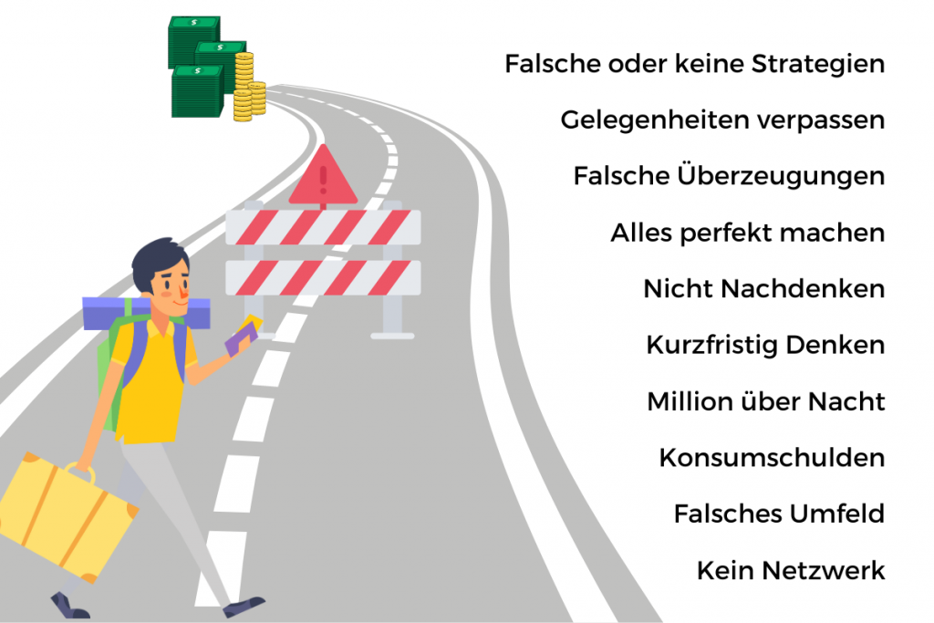 Die 10 Hürden zwischen Dir und Deiner 1. Million