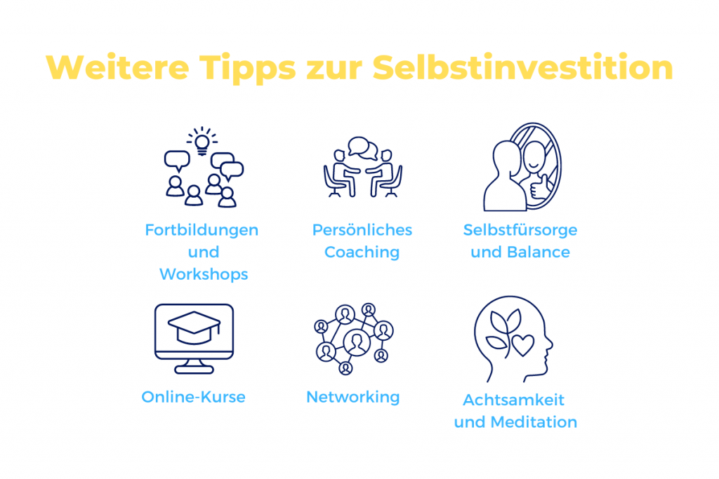 Weitere Tipps zur Selbstinvestition