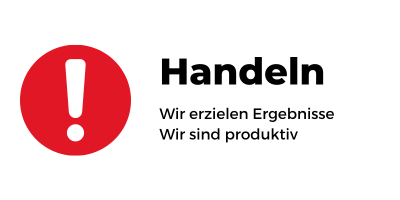 Wir müssen handeln, um produktiv zu sein