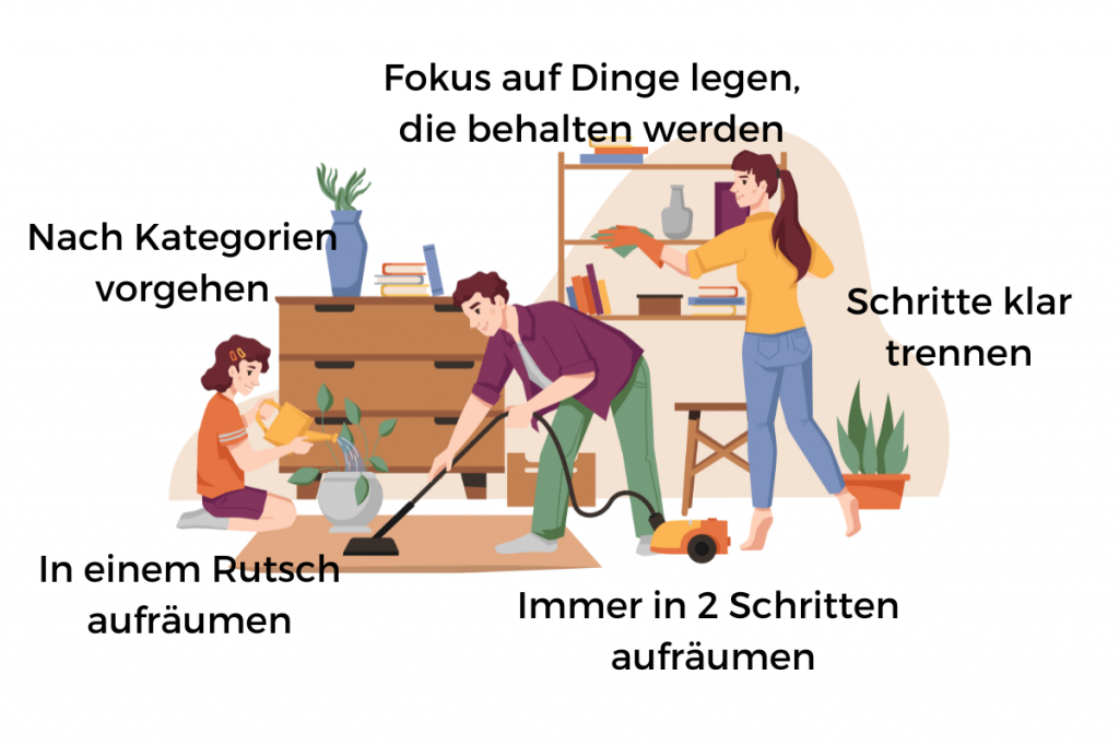 Richtig aufräumen - 5 Tipps für die ideale Ordnung