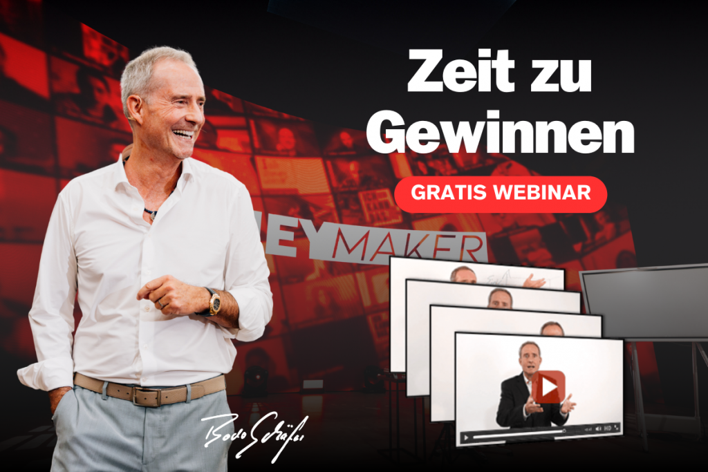 Zeit zu gewinnen gratis Webinar Bodo Schäfer